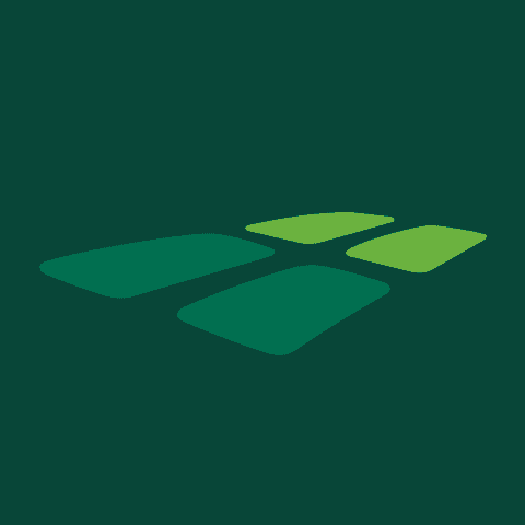 GuideStone logo with four green geometric shapes arranged in a forward-tilting pattern on a dark green background.