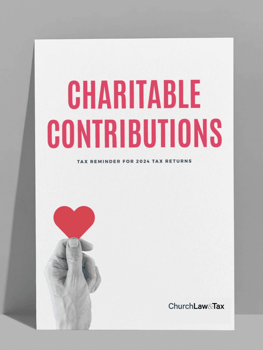 2024 Charitable Contributions Bulletin Inserts