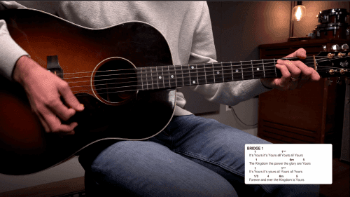 Acoustic Guitar Tutorial | Female Key						