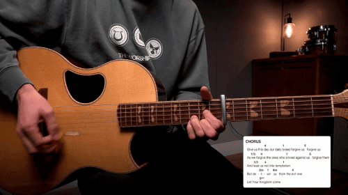 Acoustic Guitar 2 Tutorial | Female Key						